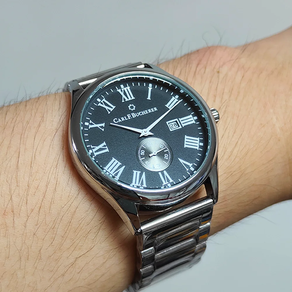 New Precious Carl F.Bucherer Brand Watches For Mens Luxury Multifunctional Auto Date Quartz Wristwatch AAA Male Clocks
New Precious Carl F.Bucherer Brand Watches For Mens Luxury Multifunctional Auto Date Quartz Wristwatch AAA Male Clocks