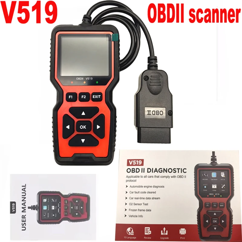 V519 ELM327 OBD2 Сканер EML327 Механический OBDII Автомобильный шутер Устройство считывания автомобильных кодов Двигатель Световой сигнал для чтения/изменения Кодов Диагностический инструмент
V519 ELM327 OBD2 Сканер EML327 Механический OBDII Автомобильный шутер Устройство считывания автомобильных кодов Двигатель Световой сигнал для чтения/изменения Кодов Диагностический инструмент