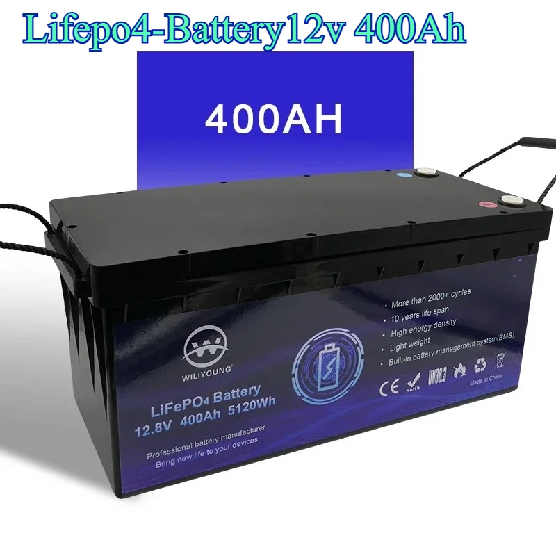 Solar battery pack 12V 200ah 300ah 400ah Lithium iron phosphate household energy storage system monitoring cycle battery LiFePO4
Solar battery pack 12V 200ah 300ah 400ah Lithium iron phosphate household energy storage system monitoring cycle battery LiFePO4