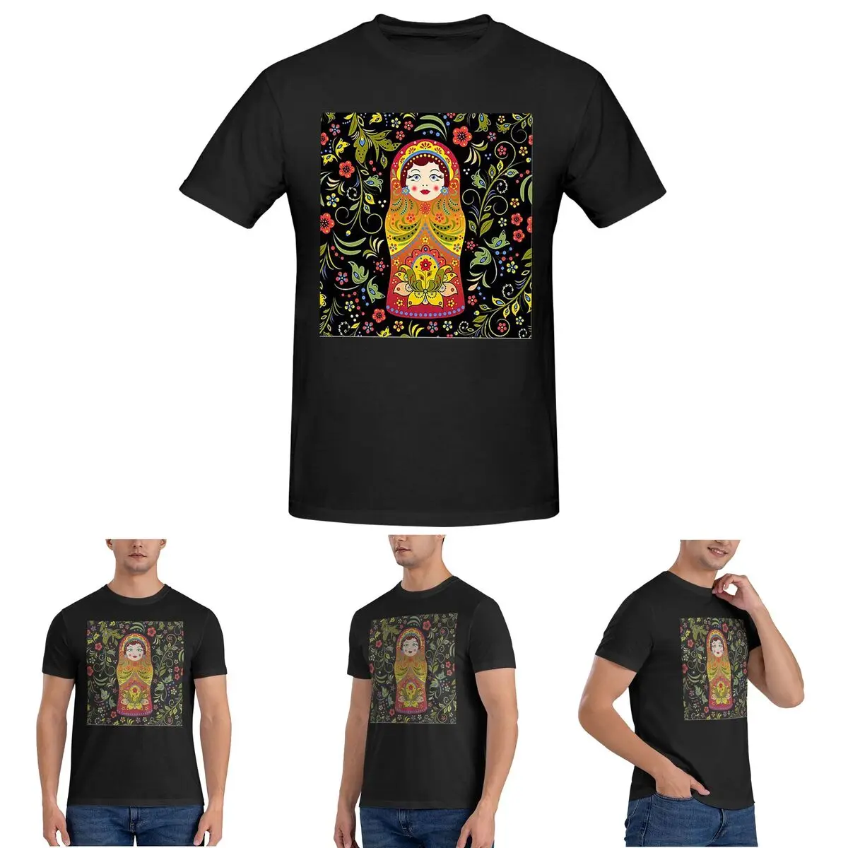 Russian Doll Matryoshka (13) T-Shirt for Men Cotton Oversized T Shirts Men's Short Sleeve Round Neck Summer Clothes Tops S-6XL
Russian Doll Matryoshka (13) T-Shirt for Men Cotton Oversized T Shirts Men's Short Sleeve Round Neck Summer Clothes Tops S-6XL