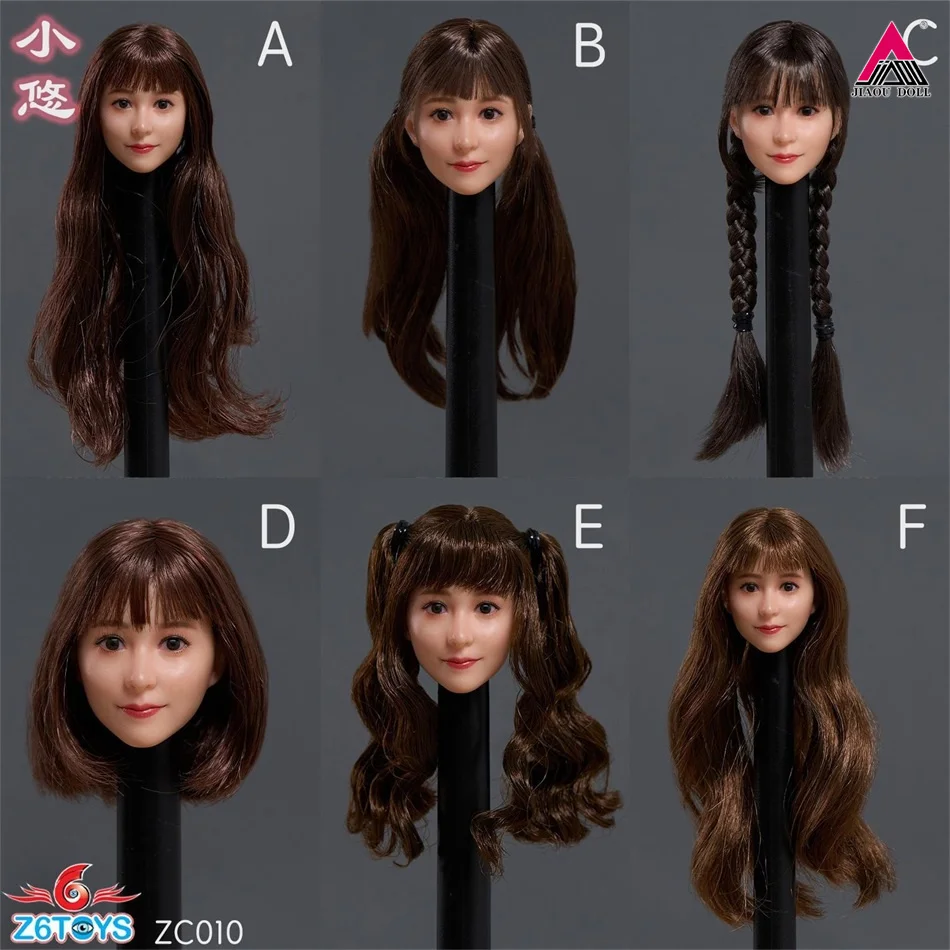 Z6TOYS ZC010 1/6 Yua Japan Beauty Head Sculpt Movable Eyes Carving Model Fit 12'' Pale Female Soldier Action Figure Body Doll
Z6TOYS ZC010 1/6 Yua Japan Beauty Head Sculpt Movable Eyes Carving Model Fit 12'' Pale Female Soldier Action Figure Body Doll
