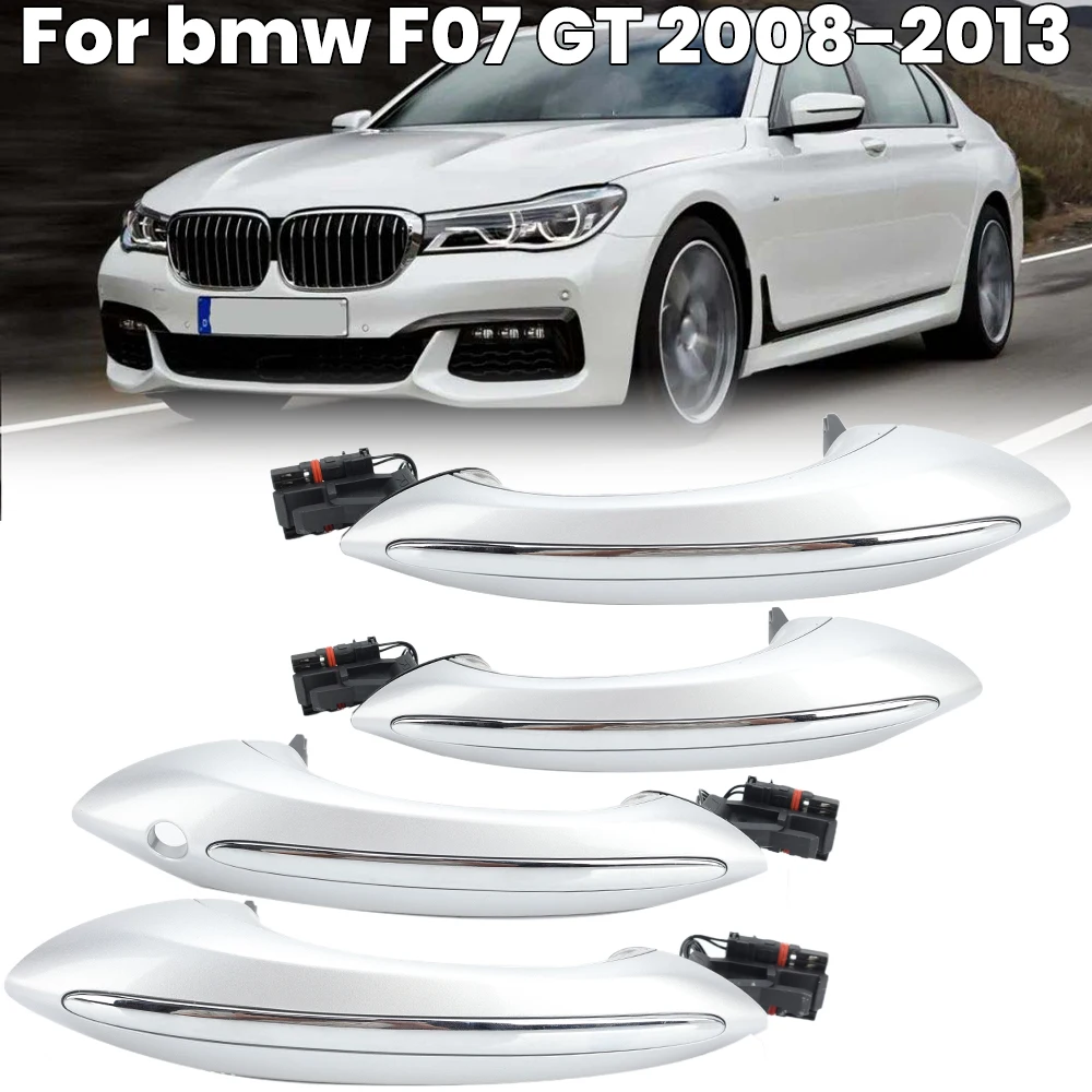 Внешняя дверная ручка, комфортный доступ без ключа для BMW 5, 6, 7 серии F07 GT F10 F06 F02 07-16, замена передней и задней части, серебристый 51217231931
Внешняя дверная ручка, комфортный доступ без ключа для BMW 5, 6, 7 серии F07 GT F10 F06 F02 07-16, замена передней и задней части, серебристый 51217231931