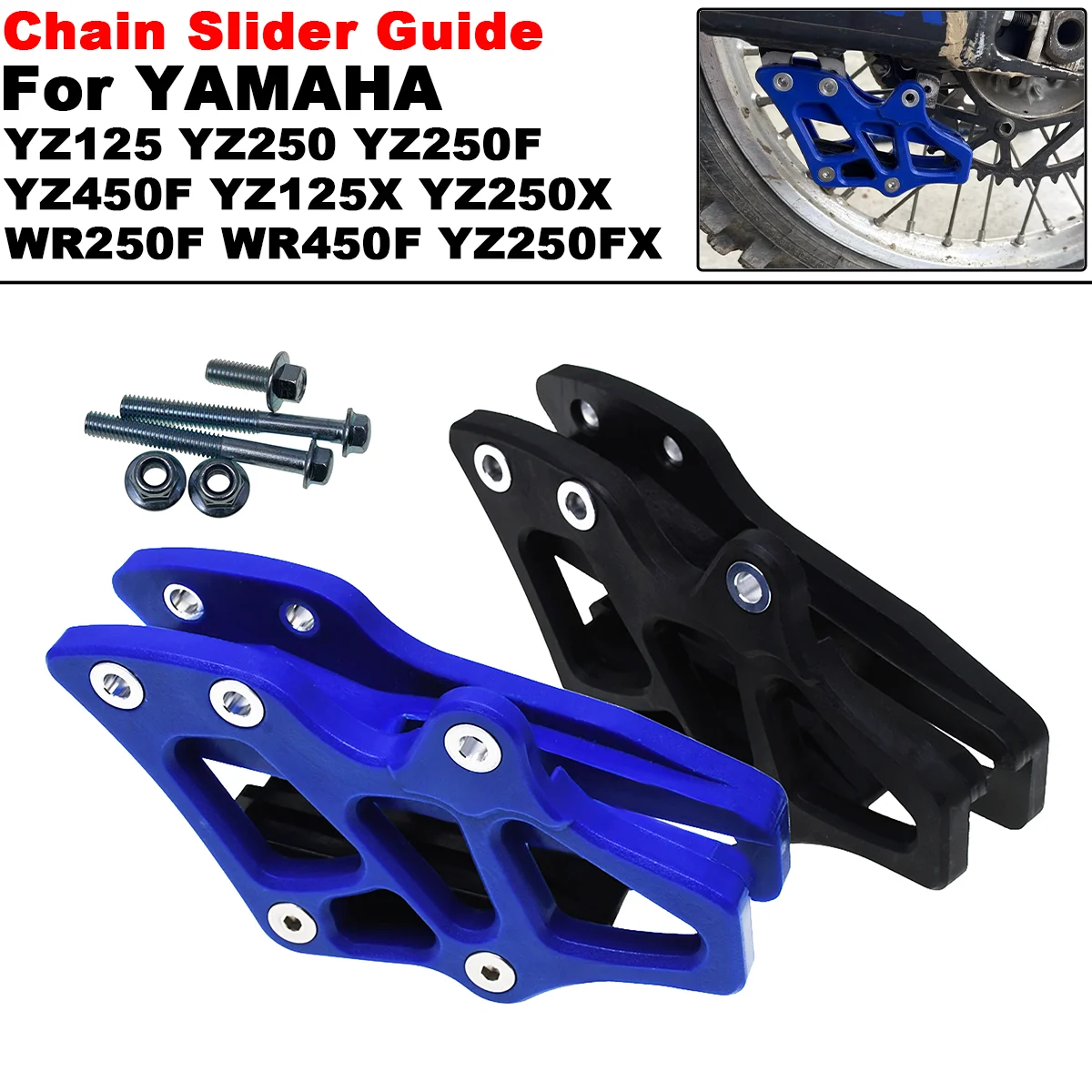Motorcycle Chain Guide Swingarm Chain Slider Guide Bottom Roller For YAMAHA YZ250X YZ450F WR250F WR450F YZ WR YZ125 YZ250 YZ250F
Motorcycle Chain Guide Swingarm Chain Slider Guide Bottom Roller For YAMAHA YZ250X YZ450F WR250F WR450F YZ WR YZ125 YZ250 YZ250F