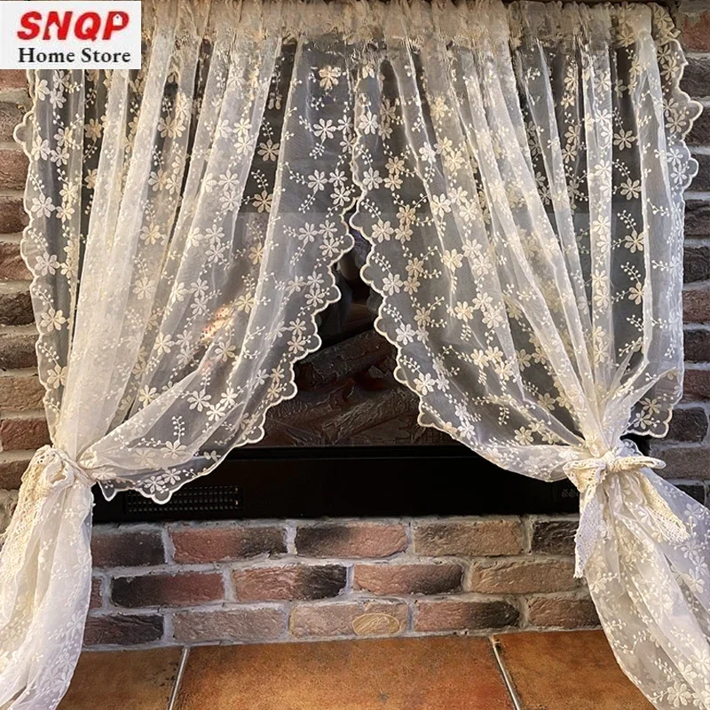 Cream Curtains for Living Dining Room Bedroom Lace Valance French Curtains Rustic Style
Cream Curtains for Living Dining Room Bedroom Lace Valance French Curtains Rustic Style