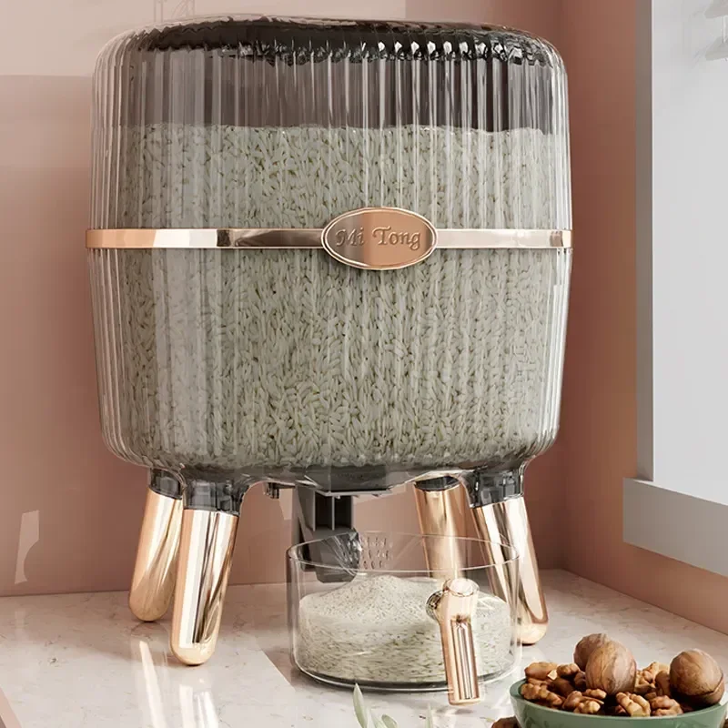 Grain Sealed Rice Storage Container Grains Moisture-proof Box Insect-proof Kitchen Food Box Jar Bucket Storage Organizer Kitchen
Grain Sealed Rice Storage Container Grains Moisture-proof Box Insect-proof Kitchen Food Box Jar Bucket Storage Organizer Kitchen
