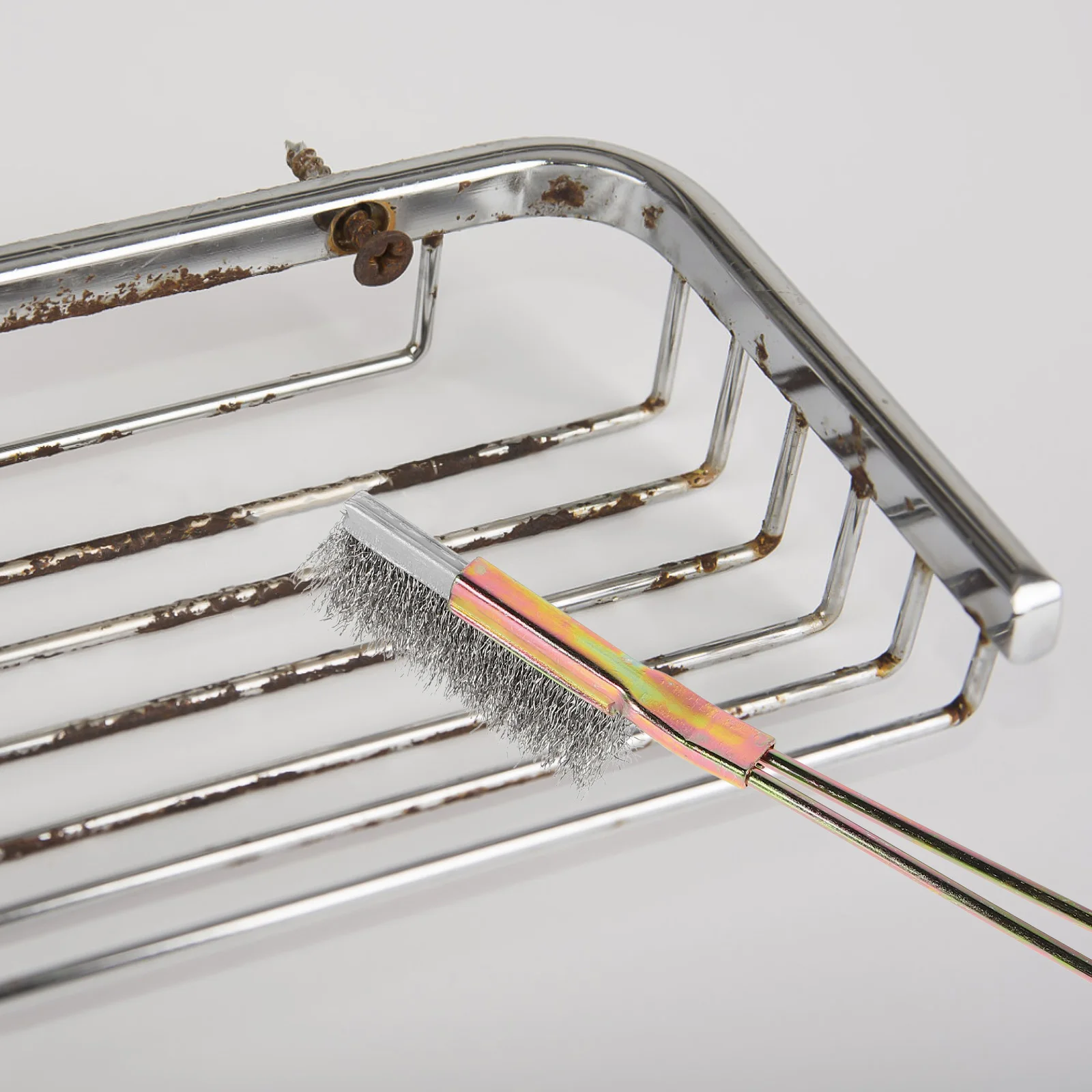 Stainless Steel Brush Long Handle Wire Stove Cleaning Tool Metal Handheld Detailing Kit Rust Removal Kitchen Brushes
Stainless Steel Brush Long Handle Wire Stove Cleaning Tool Metal Handheld Detailing Kit Rust Removal Kitchen Brushes