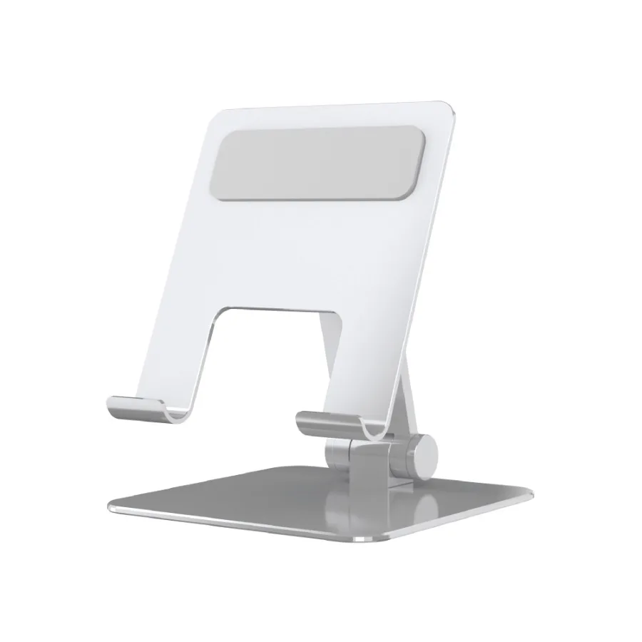 Adjustable Metal Stand for Tablets and Phones - Silver
Adjustable Metal Stand for Tablets and Phones - Silver