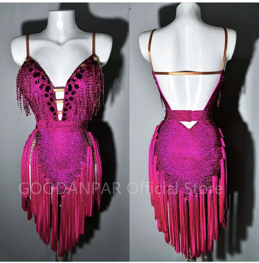 Latin Dance Tassel Dress for Women Customized Cha Cha Rumba Samba Performance Costume Girl Competition Dresses
Latin Dance Tassel Dress for Women Customized Cha Cha Rumba Samba Performance Costume Girl Competition Dresses