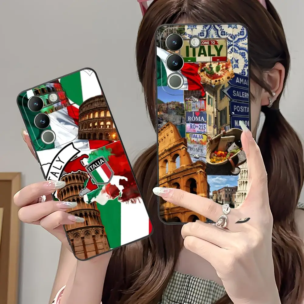 Italy Flag Phone Case for VIVO Y77 76 75 74 73 72 58 56 55 51 50 38 36 Y19 Y18 Y03 Y01 5G Soft TPU Shockproof Cover
Italy Flag Phone Case for VIVO Y77 76 75 74 73 72 58 56 55 51 50 38 36 Y19 Y18 Y03 Y01 5G Soft TPU Shockproof Cover