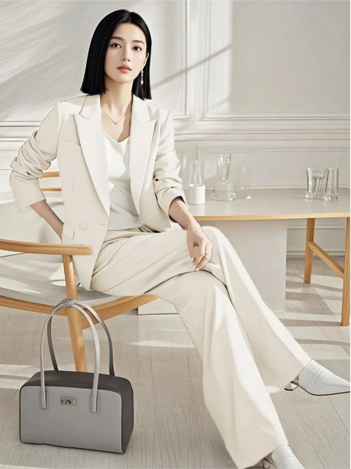 High-End Color Women's Suit Set Casual Workwear British Style Fashionable Autumn Winter Korean Version Goddess Elegant ...
High-End Color Women's Suit Set Casual Workwear British Style Fashionable Autumn Winter Korean Version Goddess Elegant ...