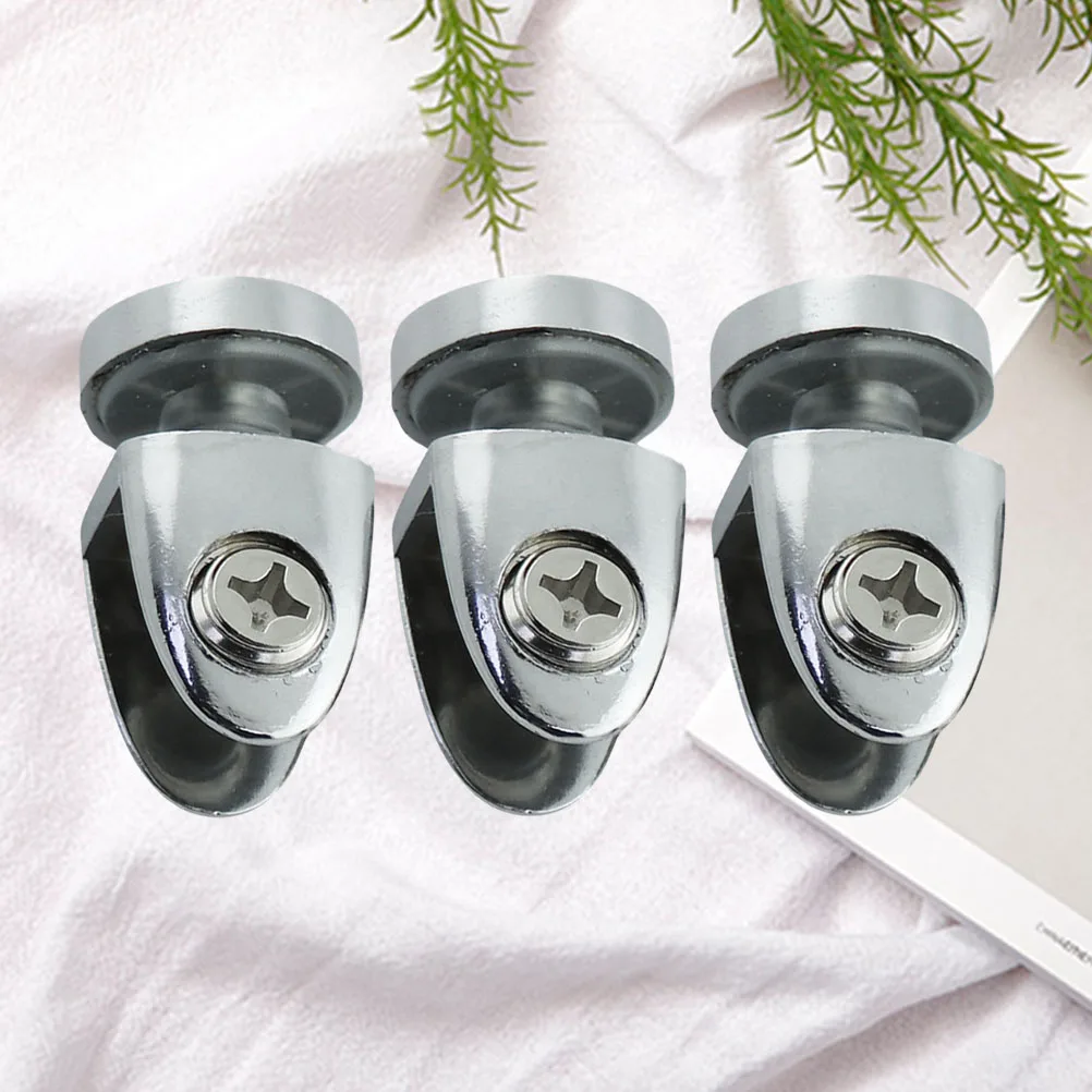 3pcs Clamp Single Head Zinc Alloy Sturdy Fixation Clip Nail Shape Home Office Use Silver Durable Bracket Bathroom Glass Holding
3pcs Clamp Single Head Zinc Alloy Sturdy Fixation Clip Nail Shape Home Office Use Silver Durable Bracket Bathroom Glass Holding