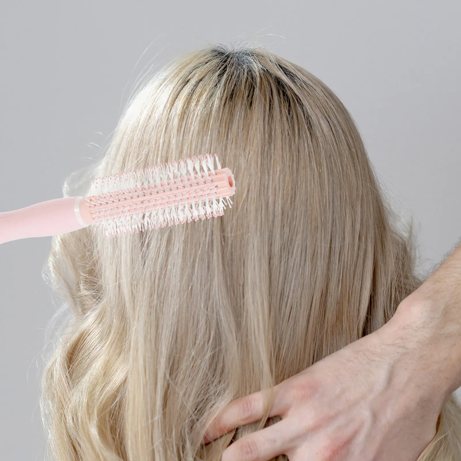 Mini Roll Brush for Blow Drying Rolling Comb Hair Curling Brush for Women Detangling Scalp Massaging Frizz Control Travel
Mini Roll Brush for Blow Drying Rolling Comb Hair Curling Brush for Women Detangling Scalp Massaging Frizz Control Travel