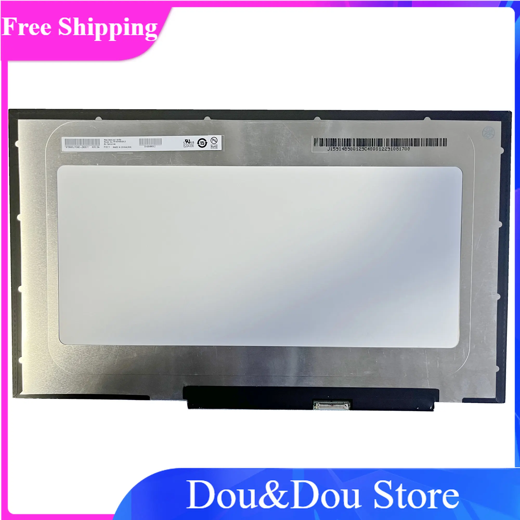 B140HAN06.2 B140HAN06.8 FHD interface 14.0 inch 1920X1080 IPS 72 color gamut 30-pin
B140HAN06.2 B140HAN06.8 FHD interface 14.0 inch 1920X1080 IPS 72 color gamut 30-pin