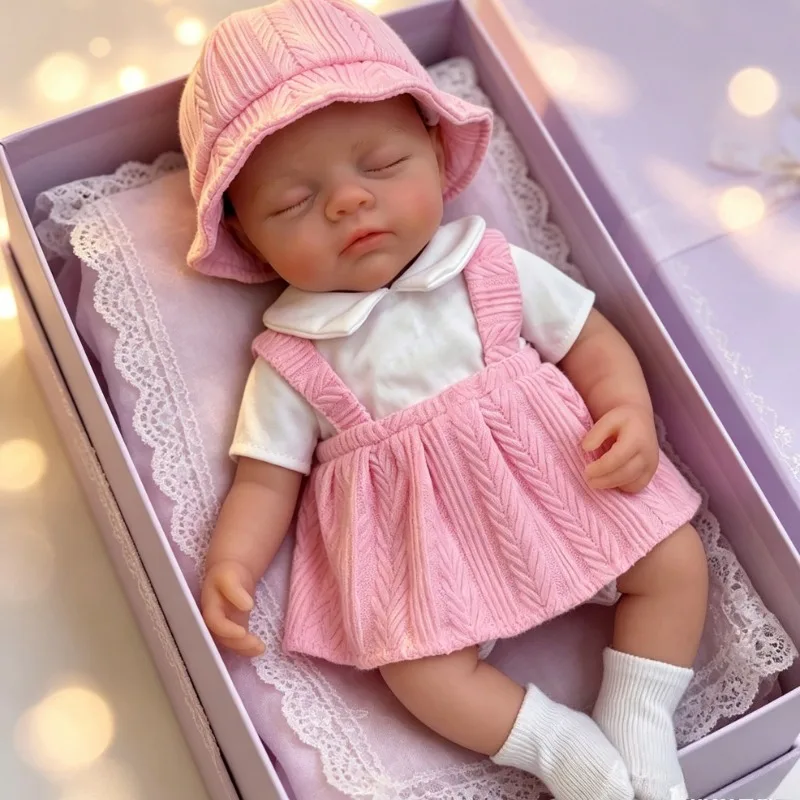 30cm Reborn Baby Irys Finished Doll As Image High Quality Detailed Handmade Full Silicone Girl Doll
30cm Reborn Baby Irys Finished Doll As Image High Quality Detailed Handmade Full Silicone Girl Doll