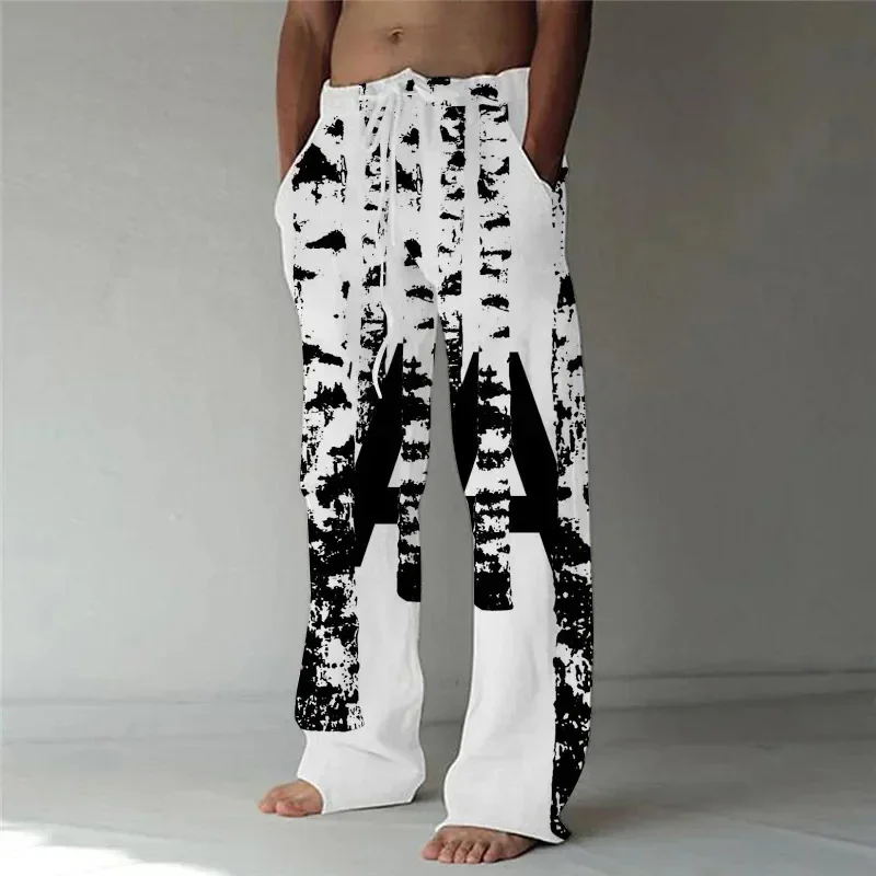 Summer men's new hot fashion casual pants, splash-ink design 3D printing retro daily comfortable loose straight pants
Summer men's new hot fashion casual pants, splash-ink design 3D printing retro daily comfortable loose straight pants