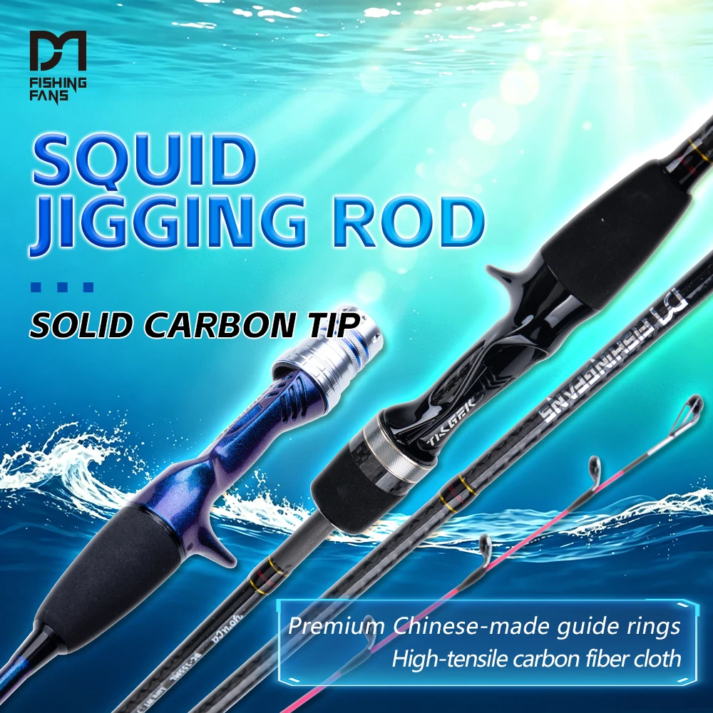 FISHINGFANS YOUKA SOLID CARBON TIP 1.55m 1.65m BOAT JIGGING OFFSHORE CASTING SQUID OCTOPUS EGI SEA FISHING ROD
FISHINGFANS YOUKA SOLID CARBON TIP 1.55m 1.65m BOAT JIGGING OFFSHORE CASTING SQUID OCTOPUS EGI SEA FISHING ROD