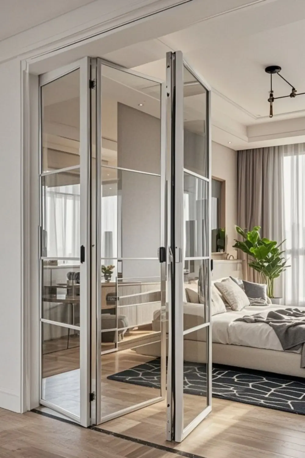 Space Saving Folding Door Exquisite Narrow Frame Design Easy To Install Foldable Doors Sound Insulation Indoor Bifold Doors
Space Saving Folding Door Exquisite Narrow Frame Design Easy To Install Foldable Doors Sound Insulation Indoor Bifold Doors