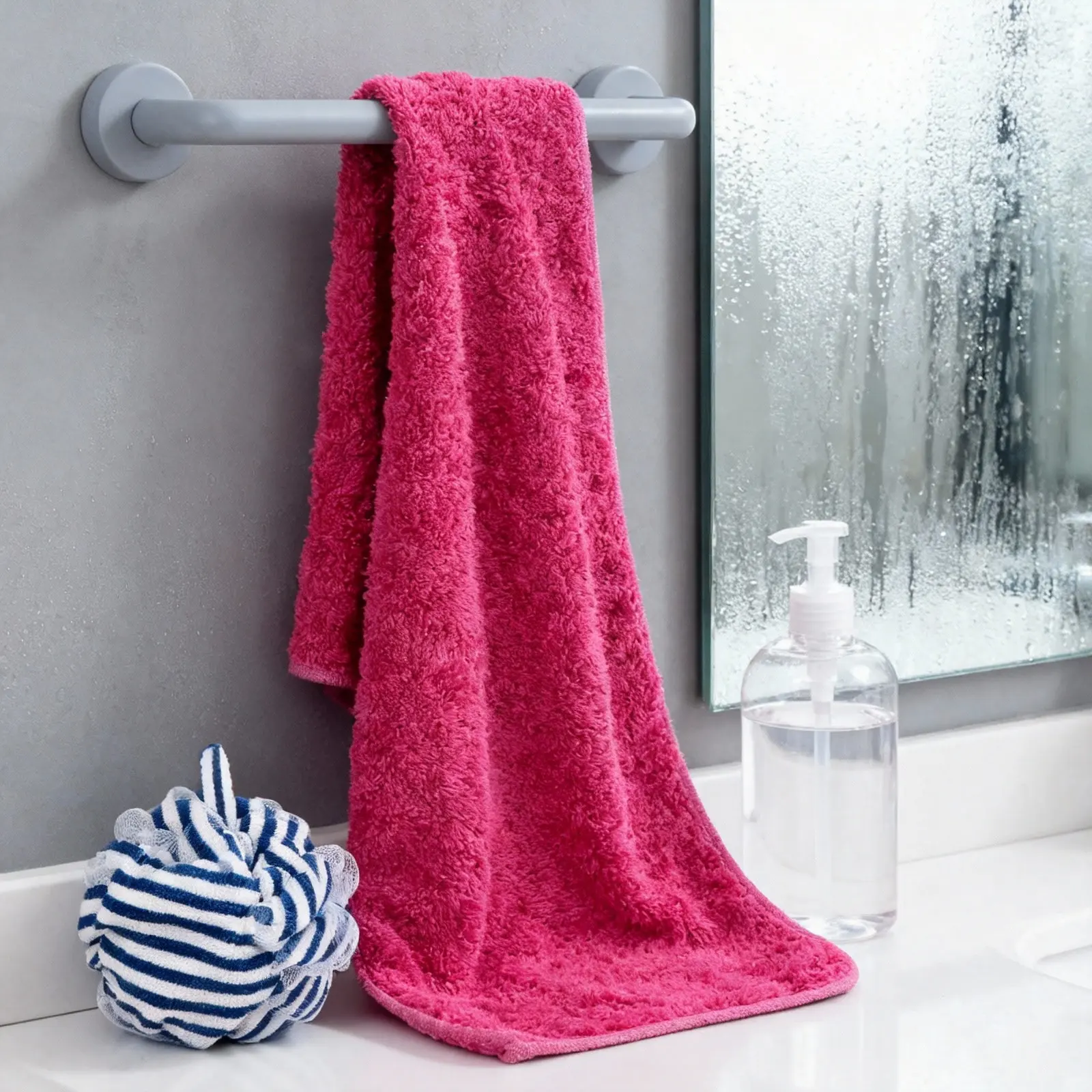 1 шт. полотенце для рук из кораллового флиса с фруктовым узором, ультра-впитывающее, быстросохнущее, без ворса, не выцветает, подвесное полотенце для кухни и ванной комнаты
1 шт. полотенце для рук из кораллового флиса с фруктовым узором, ультра-впитывающее, быстросохнущее, без ворса, не выцветает, подвесное полотенце для кухни и ванной комнаты