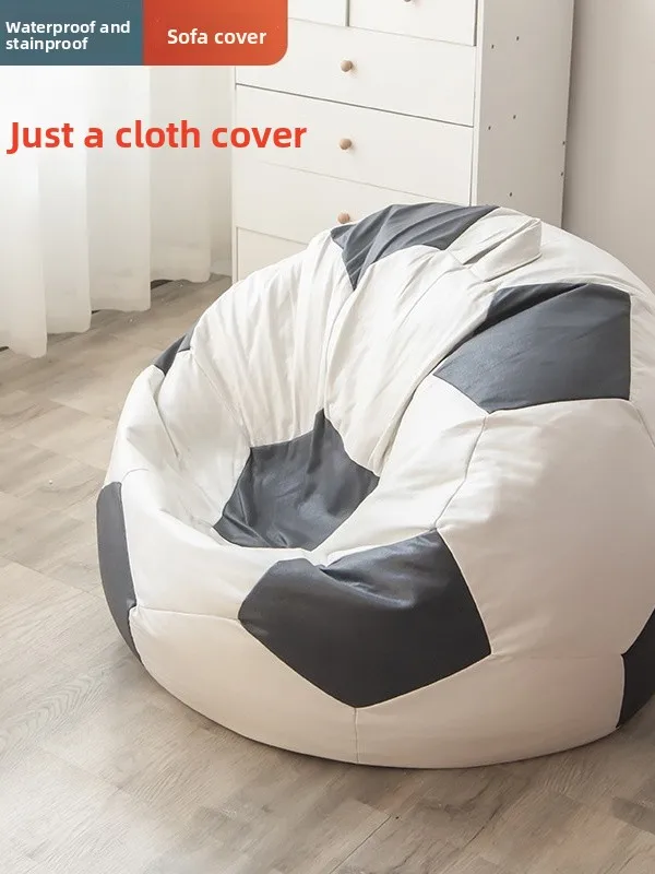 New Modern Tech Fabric Waterproof Lazy Sofa Bean Bag Tatami Indoor Children Adults Personal Creative Football Chair Cover
New Modern Tech Fabric Waterproof Lazy Sofa Bean Bag Tatami Indoor Children Adults Personal Creative Football Chair Cover