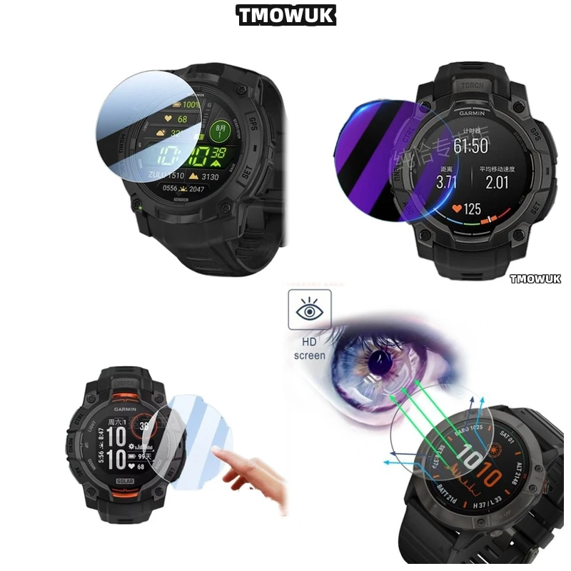 For Garmin Instinct 2 2X 3 3E Crossover 40 45 50 Mm - 9H Hardness Screen Protector - Shatterproof, Bubble-Free, Case-Friendly
For Garmin Instinct 2 2X 3 3E Crossover 40 45 50 Mm - 9H Hardness Screen Protector - Shatterproof, Bubble-Free, Case-Friendly