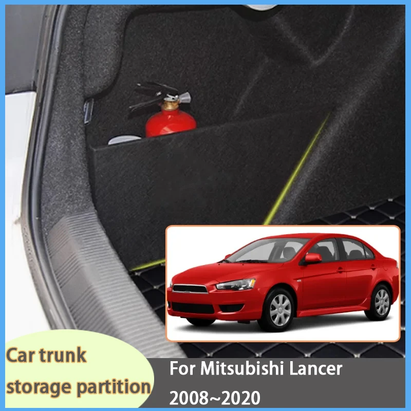 For Mitsubishi Lancer 2008~2020 Car Organizer Thickening Trunk Side Partition Trunk Interior Storage Box Parts
For Mitsubishi Lancer 2008~2020 Car Organizer Thickening Trunk Side Partition Trunk Interior Storage Box Parts