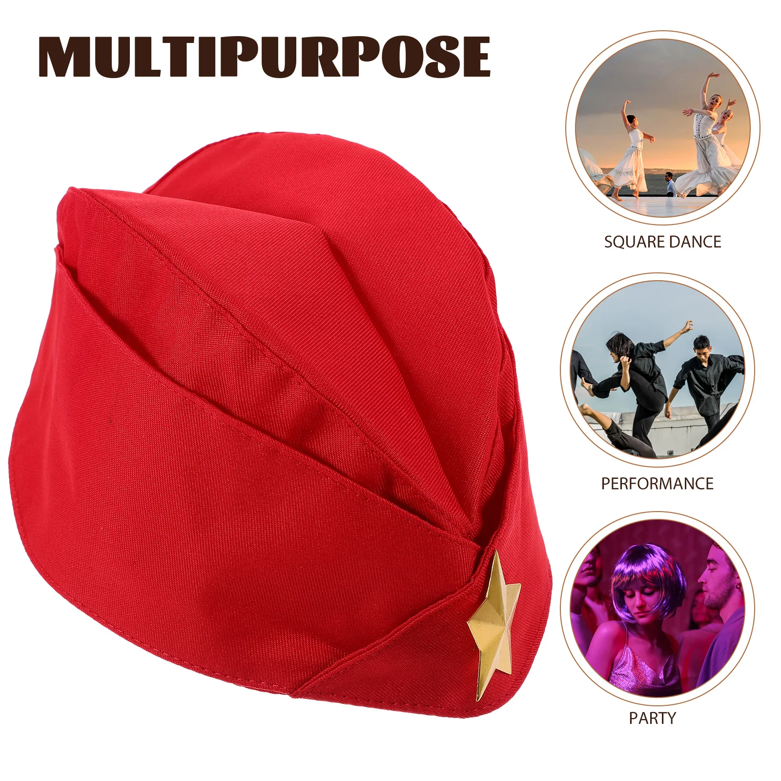 Canvas Beret Hat Performance Party Square Dance Style Stylish Lightweight Cozy One Size Military Costume
Canvas Beret Hat Performance Party Square Dance Style Stylish Lightweight Cozy One Size Military Costume