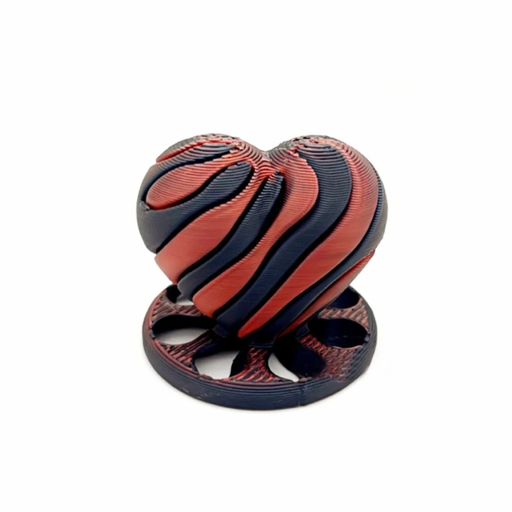 New Spiral Impossible Heart Fidget Toy Colorful 3D Printed Passthrough Fidget Toy Stress Relief Spinning Toys Desk Ornaments
New Spiral Impossible Heart Fidget Toy Colorful 3D Printed Passthrough Fidget Toy Stress Relief Spinning Toys Desk Ornaments