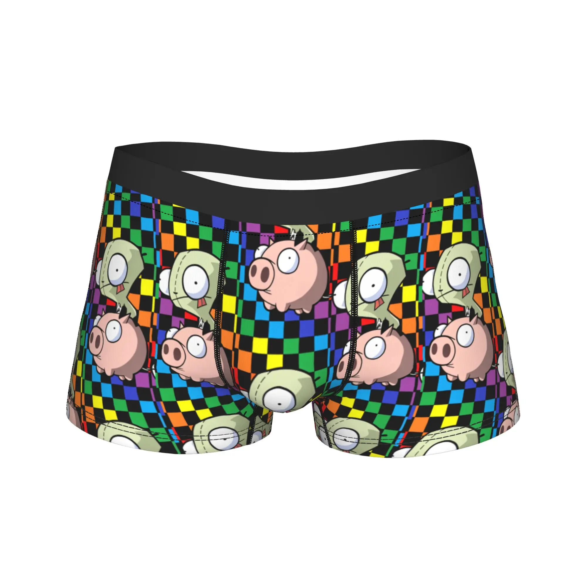 Нижнее белье Invaders Zims, мужские трусы с принтом, забавные боксеры, высококачественные трусы-боксеры больших размеров
Нижнее белье Invaders Zims, мужские трусы с принтом, забавные боксеры, высококачественные трусы-боксеры больших размеров