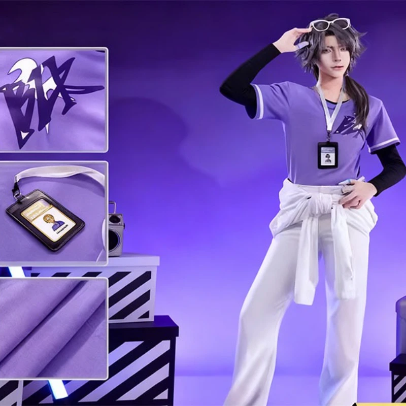 Identity V BLK.AESOP Эзоп Карл Косплей Костюм Футболка Брюки Полный комплект Униформа Хэллоуин Карнавальная вечеринка Одежда для ролевых игр
Identity V BLK.AESOP Эзоп Карл Косплей Костюм Футболка Брюки Полный комплект Униформа Хэллоуин Карнавальная вечеринка Одежда для ролевых игр