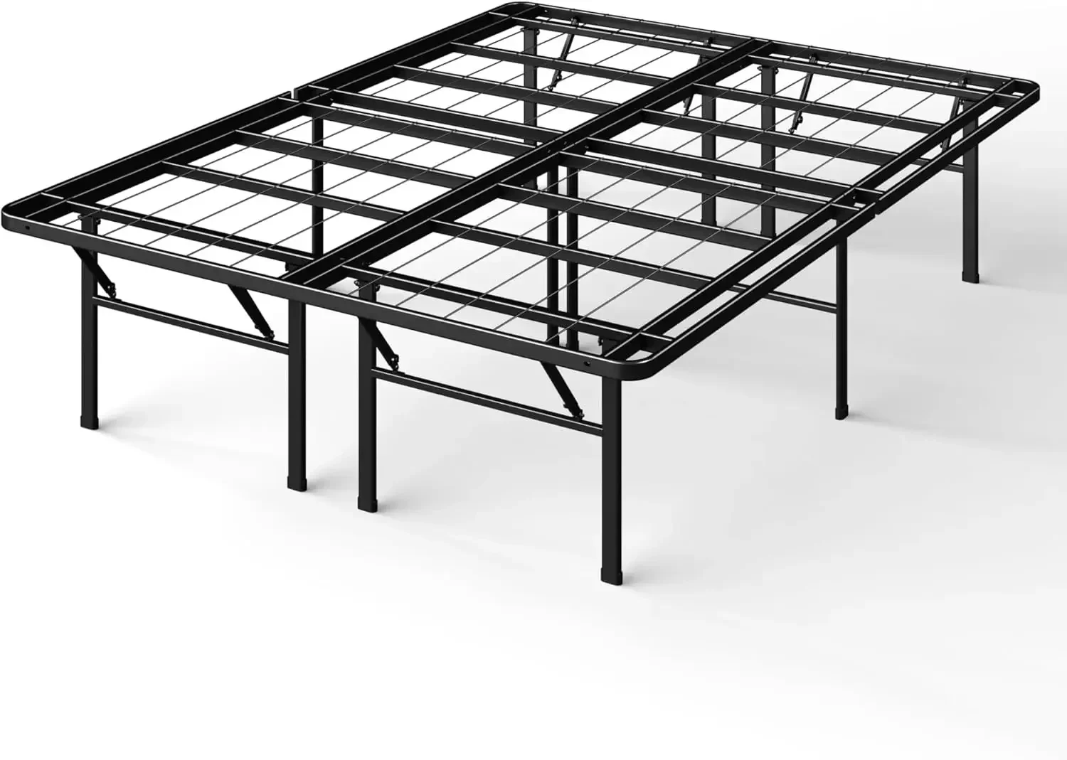Heavy Duty 14-Inch Metal Platform Bed Frame with Full-Size Green Tea Memory Foam Mattress
Heavy Duty 14-Inch Metal Platform Bed Frame with Full-Size Green Tea Memory Foam Mattress