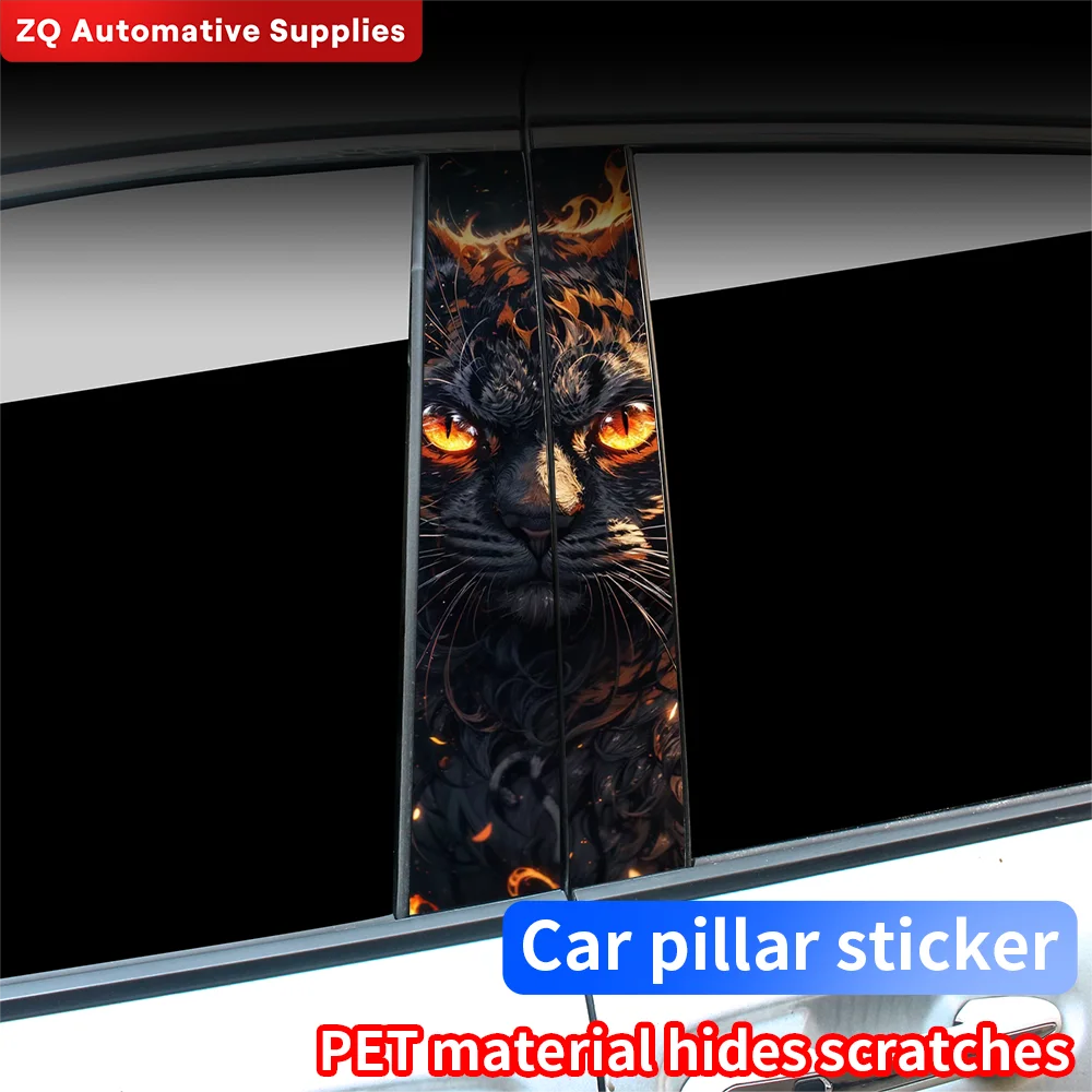 Flaming Cat Car Stickers Auto B Pillar Waterproof Animals Decor Cover Scratches Car Doors Pillar Vinyl Decals Accessories
Flaming Cat Car Stickers Auto B Pillar Waterproof Animals Decor Cover Scratches Car Doors Pillar Vinyl Decals Accessories