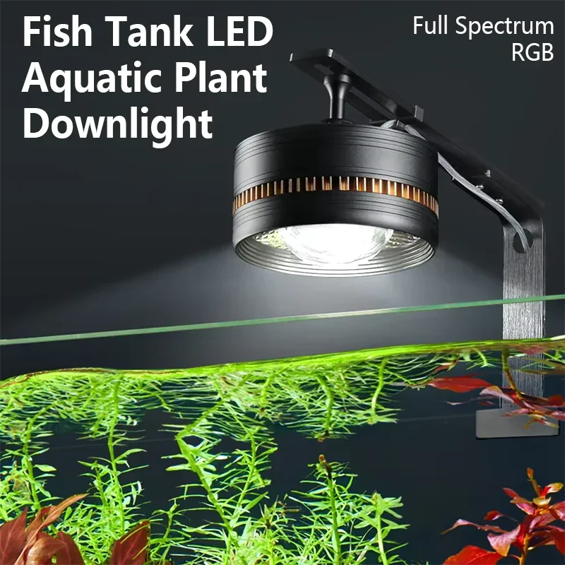360 Degree Rotation Light Fish Tank Full Spectrum Water Grass Lamp Aquarium Accessories Plant Growth Lamp with Cooling Fan
360 Degree Rotation Light Fish Tank Full Spectrum Water Grass Lamp Aquarium Accessories Plant Growth Lamp with Cooling Fan