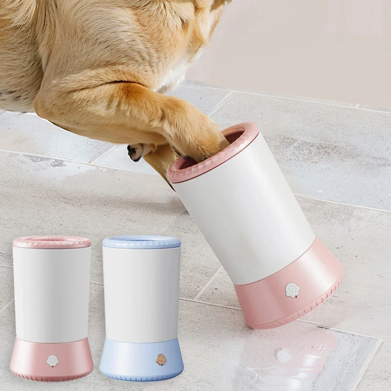 Automatic Dog Paw Washer Electric Pet Foot Cleaning Cup Portable Cat Paw Cleaner with Soft Silicone Bristles
Automatic Dog Paw Washer Electric Pet Foot Cleaning Cup Portable Cat Paw Cleaner with Soft Silicone Bristles