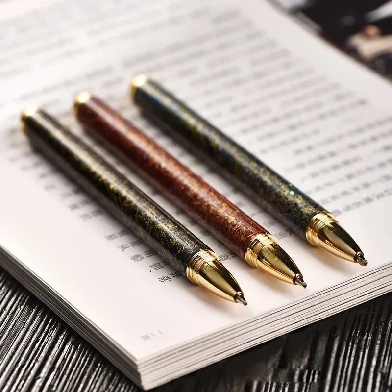 New Lacquer Craft Pen Lacquerware Classic Intangible Cultural Heritage Lacquer Crafts Handmade Light Luxury Signature Pen
New Lacquer Craft Pen Lacquerware Classic Intangible Cultural Heritage Lacquer Crafts Handmade Light Luxury Signature Pen