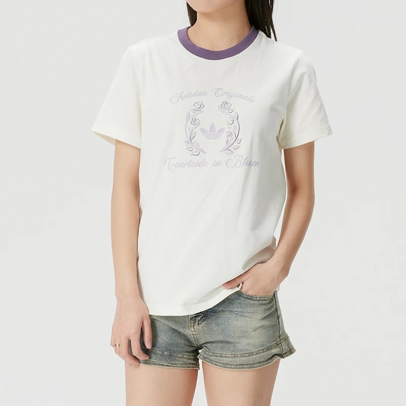 Adidas (Adidas) Trefoil T-Shirt Women's Sportswear Running Fitness Trendy Fashion Comfortable Breathable Short-Sleeved Ky5734
Adidas (Adidas) Trefoil T-Shirt Women's Sportswear Running Fitness Trendy Fashion Comfortable Breathable Short-Sleeved Ky5734