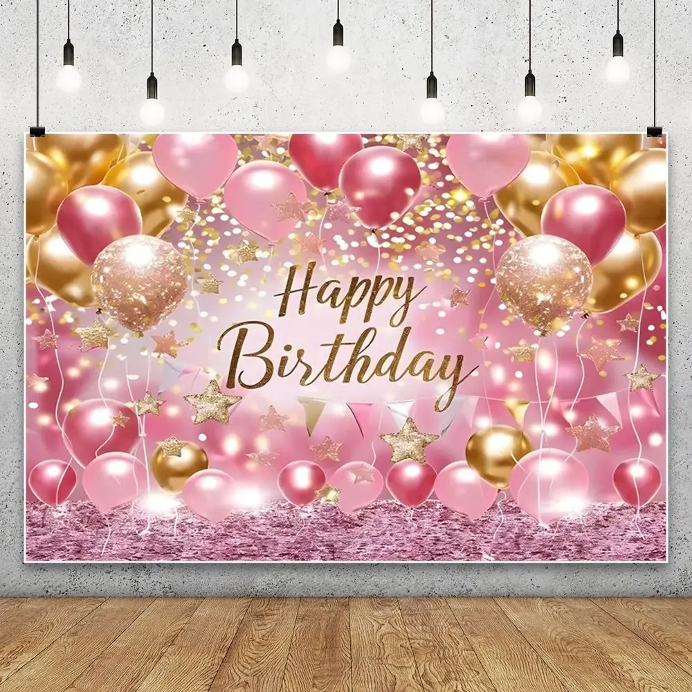 120x80CM Happy Birthday Photography Backdrop Love Heart Celebrate Birthday Party Background Pink Balloon Flower
120x80CM Happy Birthday Photography Backdrop Love Heart Celebrate Birthday Party Background Pink Balloon Flower