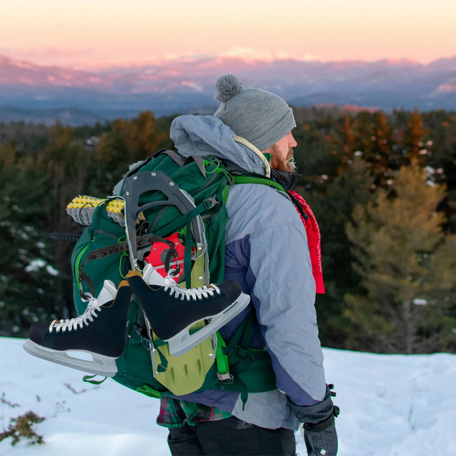 2Pcs Portable Skate Carrier Strap Nylon Adjustable Shoulder Strap for Roller Skates Ski Boots Outdoor Carrying Convenience
2Pcs Portable Skate Carrier Strap Nylon Adjustable Shoulder Strap for Roller Skates Ski Boots Outdoor Carrying Convenience