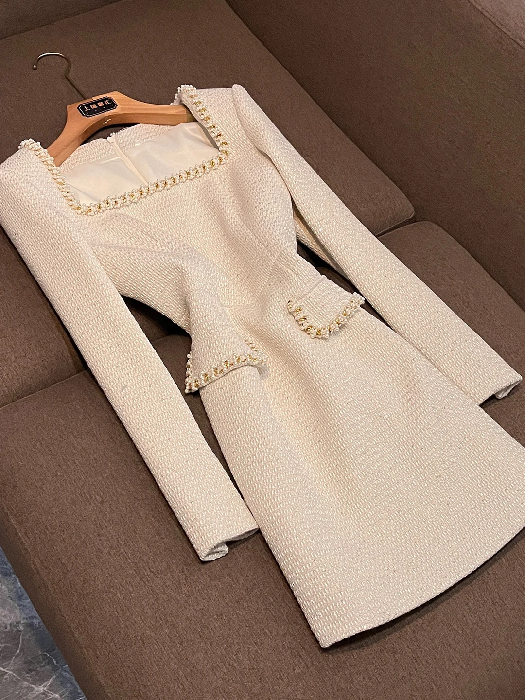 Ele Simple Long Sve Роскошные женские Dr Waist Cinched Lady's Dr Square Collar Design BZ77 Весна Осень Зима Ci...
Ele Simple Long Sve Роскошные женские Dr Waist Cinched Lady's Dr Square Collar Design BZ77 Весна Осень Зима Ci...