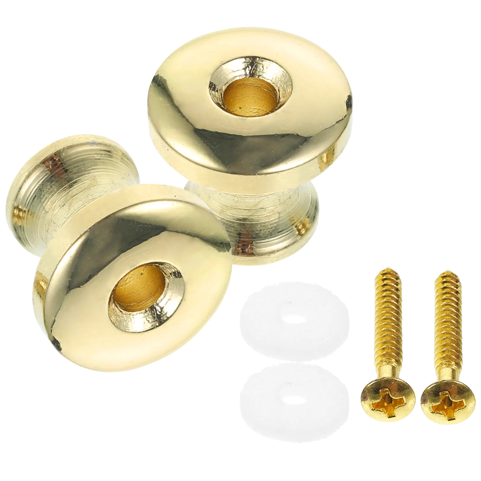 2 PCS Gold Plated Copper Guitar Strap Locks Mushroom Buttons for Electric Acoustic Guitars Bass Includes Screws
2 PCS Gold Plated Copper Guitar Strap Locks Mushroom Buttons for Electric Acoustic Guitars Bass Includes Screws