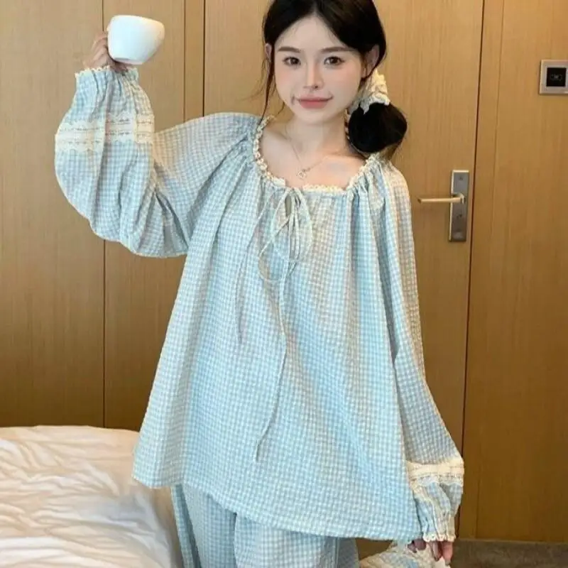 Hot Pjs Set Women's Pajama Set Lazy Wind Women's Warm Winter Pajamas Fashionable Home Clothes, Pajamas Cute and Soft Pajama Set
Hot Pjs Set Women's Pajama Set Lazy Wind Women's Warm Winter Pajamas Fashionable Home Clothes, Pajamas Cute and Soft Pajama Set