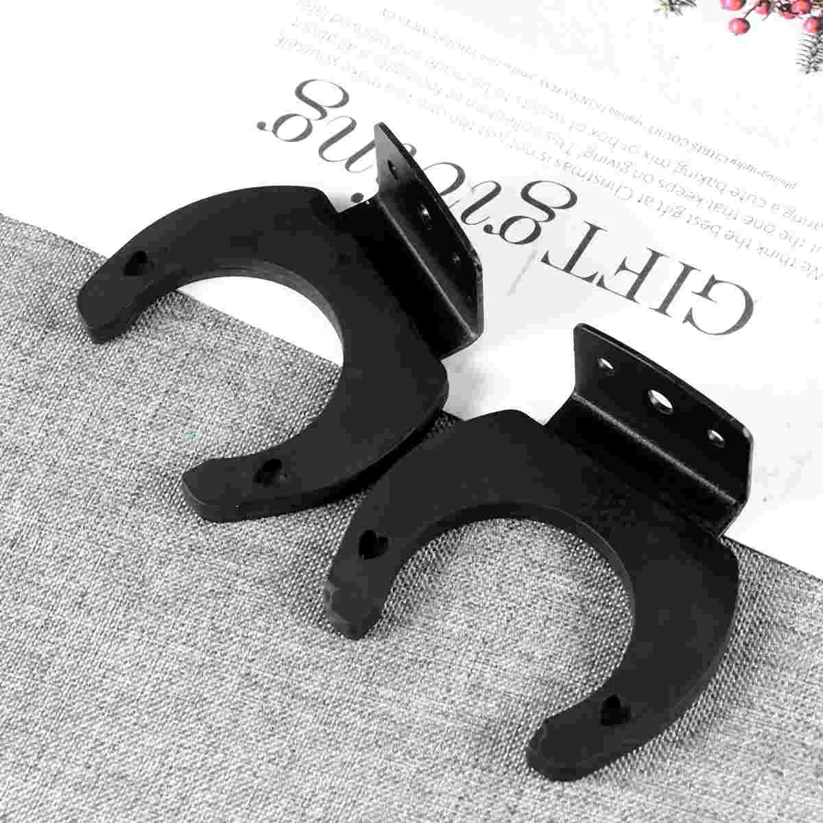 2 PCS Microphone Hooks Wall Hangers Bracket Guitar Mount up Desktop for Wireless Microphones
2 PCS Microphone Hooks Wall Hangers Bracket Guitar Mount up Desktop for Wireless Microphones