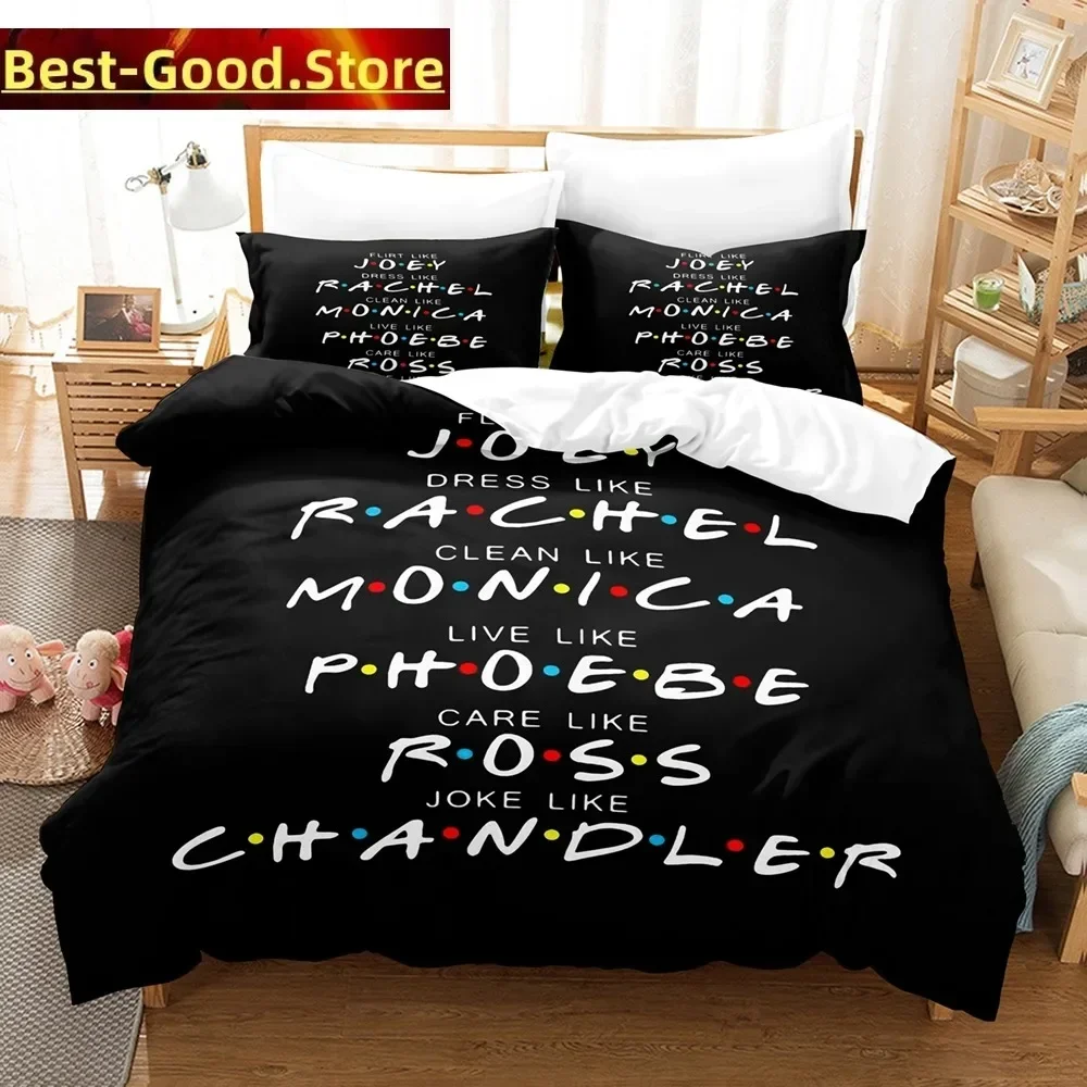 3D Friends TV Movie Duvet Cover Set Full Queen King Size Comforter Cover Bedclothes Bed Linen Quilt Cover Set With Pillowcase(s)
3D Friends TV Movie Duvet Cover Set Full Queen King Size Comforter Cover Bedclothes Bed Linen Quilt Cover Set With Pillowcase(s)