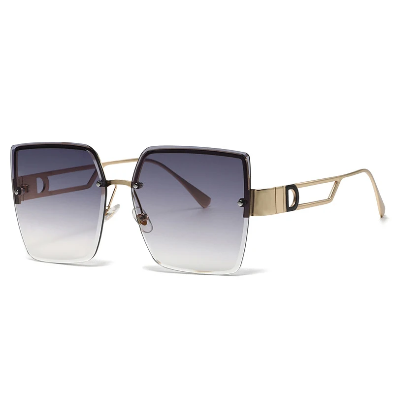New 2024 Luxury Women Square Sunglasses Designer Gradient Rimless Sun Glasses Men Classic D Shape Retro Shades Gafas UV400
New 2024 Luxury Women Square Sunglasses Designer Gradient Rimless Sun Glasses Men Classic D Shape Retro Shades Gafas UV400