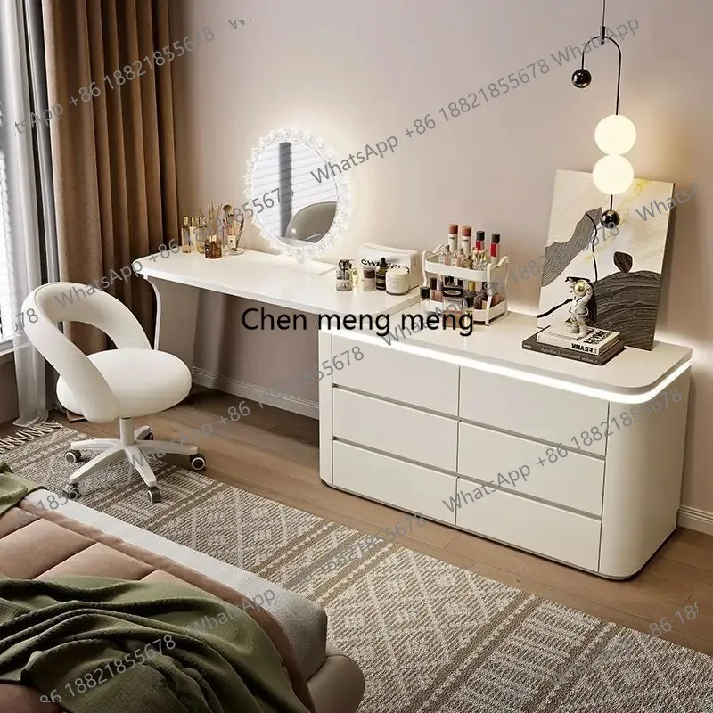 Bedroom Modern Vanity Table with 6 Drawers European Women Vanity Table Girls Mirror Coiffeuse De Chambre Pas Cher Home Furniture
Bedroom Modern Vanity Table with 6 Drawers European Women Vanity Table Girls Mirror Coiffeuse De Chambre Pas Cher Home Furniture
