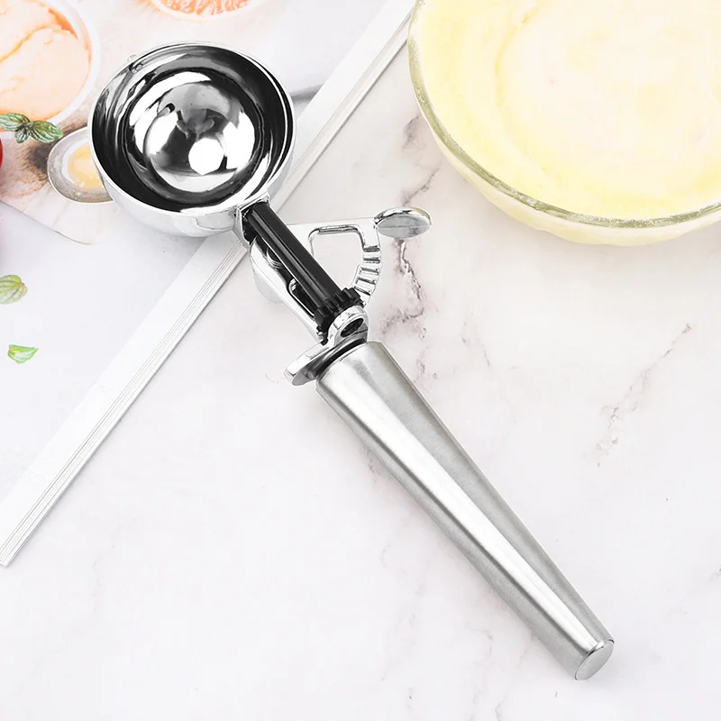 Elastic stainless steel ice cream scoop Ice Cream Ball ice cream scoop fruit scoop watermelon scoop
Elastic stainless steel ice cream scoop Ice Cream Ball ice cream scoop fruit scoop watermelon scoop