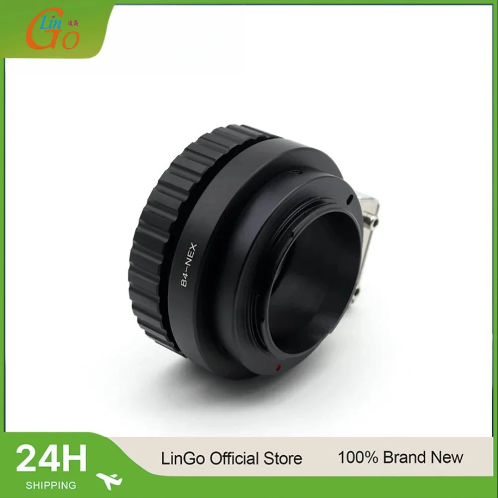 Lin Go Lens Adapter B4 2/3" Mount Adapter Ring For Sony E NEX A7IV/ZV-E10/A1/A7C A6600 A9II
Lin Go Lens Adapter B4 2/3" Mount Adapter Ring For Sony E NEX A7IV/ZV-E10/A1/A7C A6600 A9II