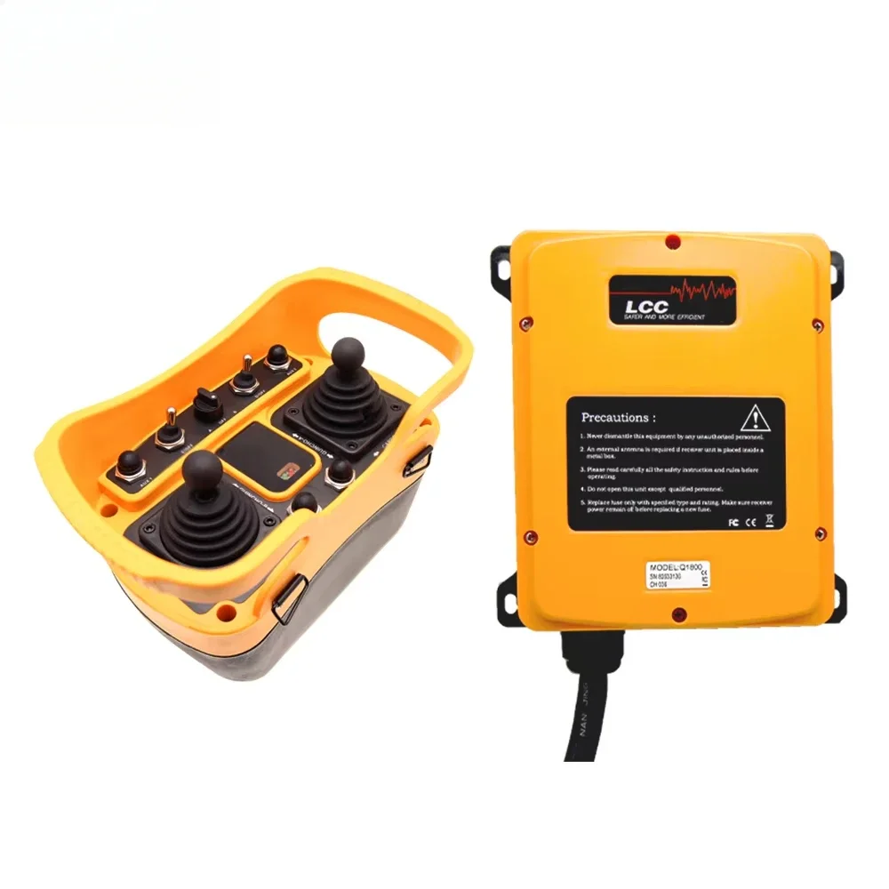 High Quality Q9000 1 Transmitter+1 Receiver Joystick Transmitter Crane Wireless Remote Control
High Quality Q9000 1 Transmitter+1 Receiver Joystick Transmitter Crane Wireless Remote Control