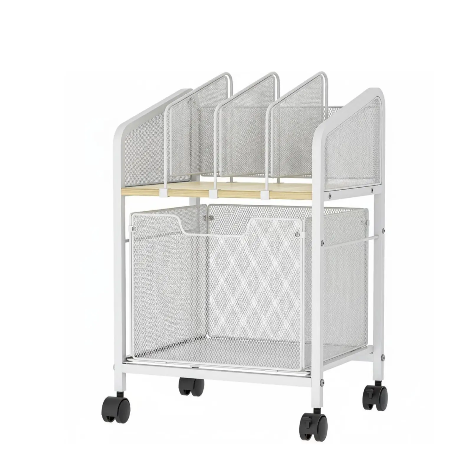 Мобильная тележка для документов на колесах, большая вместимость, офисная тележка для хранения на колесах, металлический сетчатый органайзер для файлов, многофункциональная
Мобильная тележка для документов на колесах, большая вместимость, офисная тележка для хранения на колесах, металлический сетчатый органайзер для файлов, многофункциональная