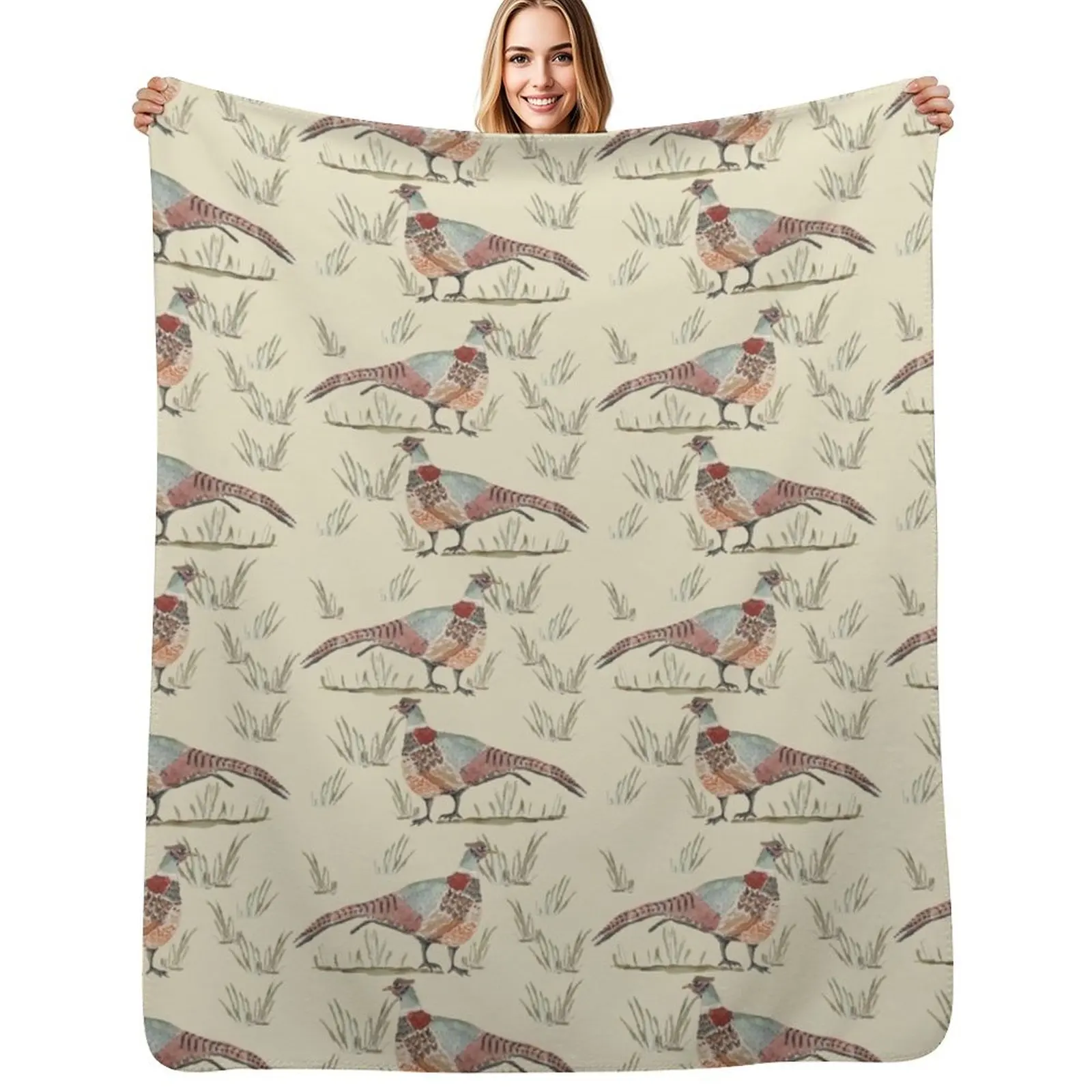 Pheasant Throw Blanket Soft Cozy Blanket for Pet Kids Adults
Pheasant Throw Blanket Soft Cozy Blanket for Pet Kids Adults