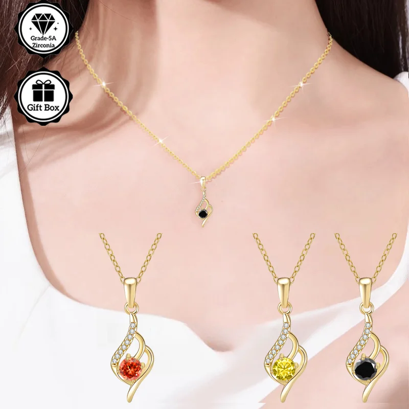 LAMVOICE Рождественский подарок, подарок высокого качества, колье с цирконием 0,5 карата, колье из стерлингового серебра S925, ювелирные изделия для женщин
LAMVOICE Рождественский подарок, подарок высокого качества, колье с цирконием 0,5 карата, колье из стерлингового серебра S925, ювелирные изделия для женщин